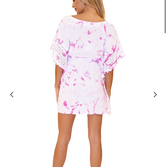 'Isla' Beach Cover Mini Dress - Picture 7 of 7